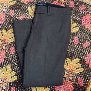 Banana Republic Jackson Fit stretch petite brown wool pants size 10P